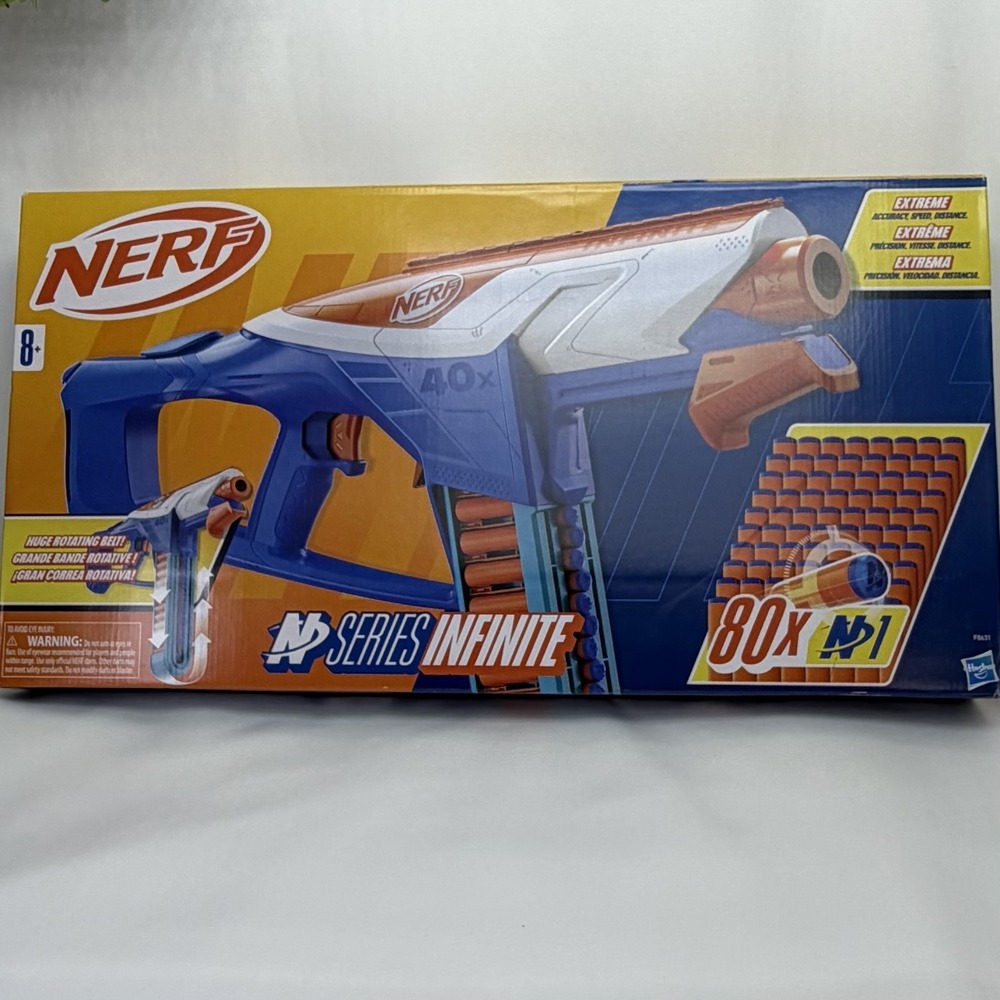 Nerf N Series Infinite Blaster & Darts NEW IN BOX